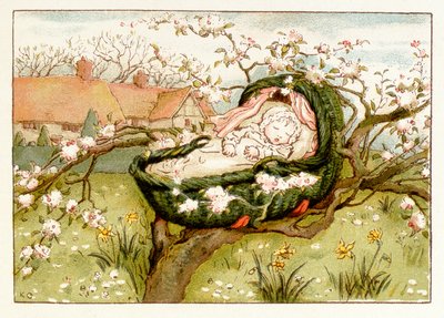Hush-a-bye、「April Baby&39;s Book of Tunes」1900 作： Kate Greenaway