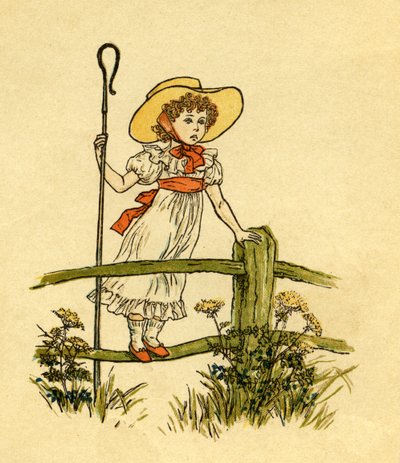 リトル・ボー・ピーは負けた 作： Kate Greenaway