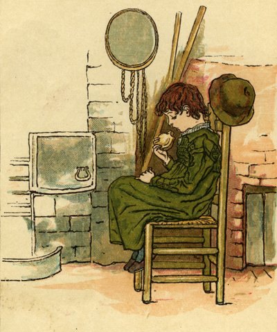 リトル・ジャック・ホーナーの苗床 作： Kate Greenaway