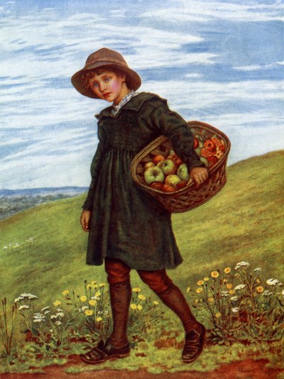 ケイト・グリーナウェイによって村へ 作： Kate Greenaway