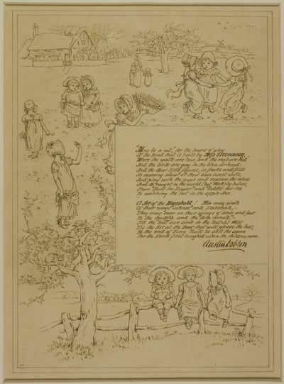 ホームビューティーの勉強 作： Kate Greenaway