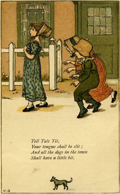 Tell Tale Titナーサリー 作： Kate Greenaway
