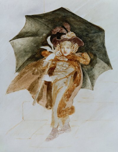 暴風雨（紙にトイレ） 作： Kate Greenaway