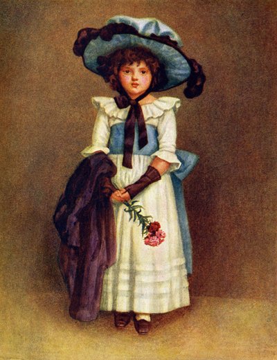 ケイト・グリーナウェイの小さなモデル。 作： Kate Greenaway