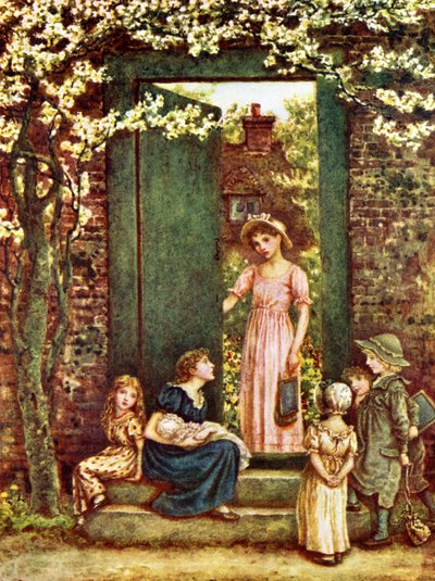 ケイト・グリーナウェイのオープンドア 作： Kate Greenaway