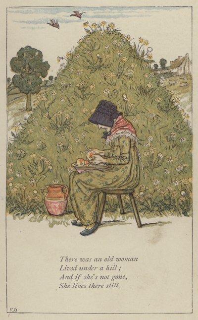 老婆がいた 作： Kate Greenaway