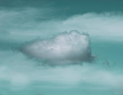 この雲、2021年（写真） 作： Katha Wood