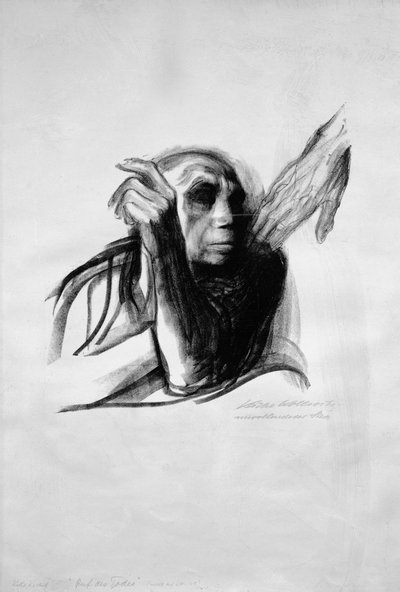 死者の呼び声、1939 作： Käthe Kollwitz