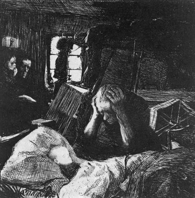 必要、1897年 作： Käthe Kollwitz