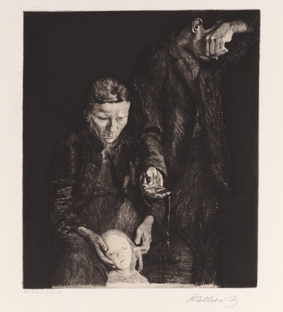 踏みにじられた 作： Käthe Kollwitz