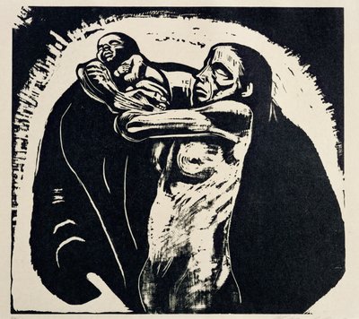  作： Kathe Schmidt Kollwitz