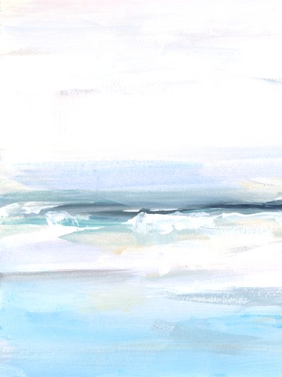 Ocean Tide 1, 2023（アクリル、紙） 作： Katie Ré Scheidt