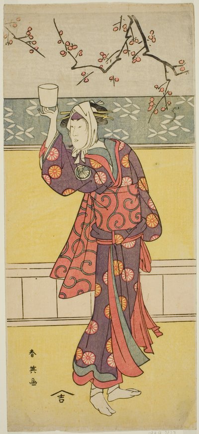 役者・二代目瀬川富三郎（役名不明 作： Katsukawa Shun