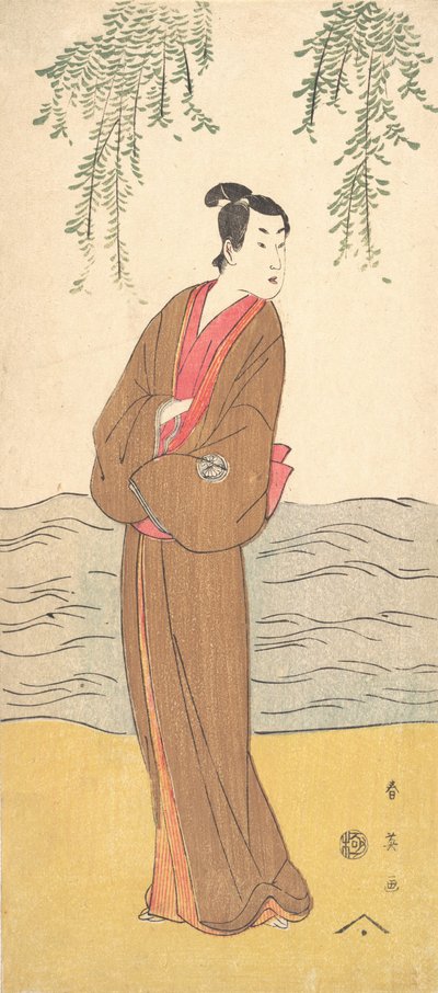 てぇ ティｒｄ 瀬川 菊の女 あｓ 久松 Ｓ単ヂンｇ 音 テェ 版ｋ、 か。 １７９５。 作： Katsukawa Shun