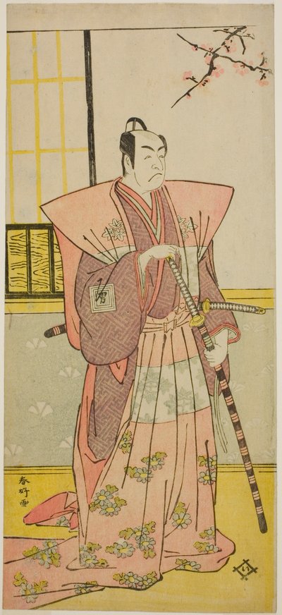 1790（寛政2）年正月、中村座で上演された『春の錦 伊達染曽我』（？ 作： 勝川春香®