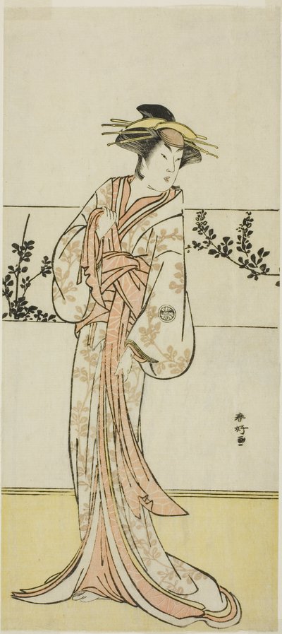 三代目瀬川菊之丞、『千代のはじめ音戸の瀬戸』（？ 作： 勝川春香®