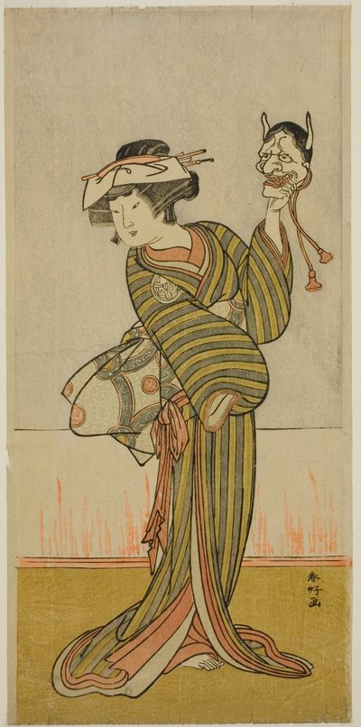 二代目山下金作（役名不明 作： 勝川春香®