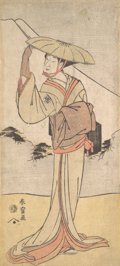 中村 の塩 いい 員 テェ ろぇ おｆ 今世 歌 比丘尼、 １７９６ 完成 ８。 作： Katsukawa Shunkaku