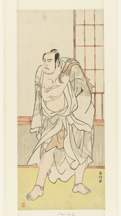 俳優三代目大谷浩二も強者 作： Katsukawa Shunko