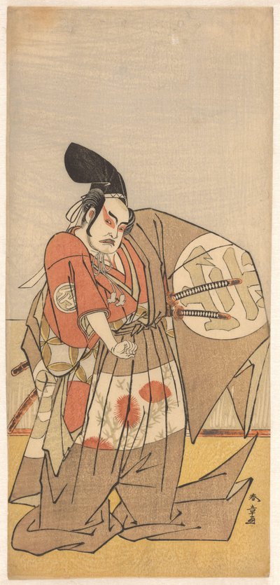 悪の勅使としての俳優 作： Katsukawa Shunsho