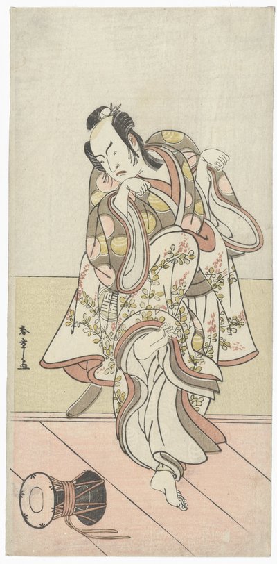 踊る俳優 作： Katsukawa Shunsho