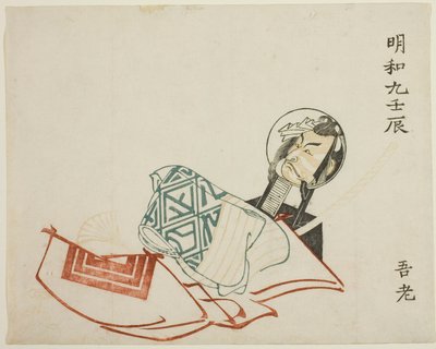 市川 団ジュロ Ｖ 作： Katsukawa Shunsho