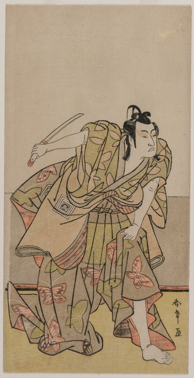 市川 門之助 いい あｓ 祖が の 頃 作： Katsukawa Shunsho