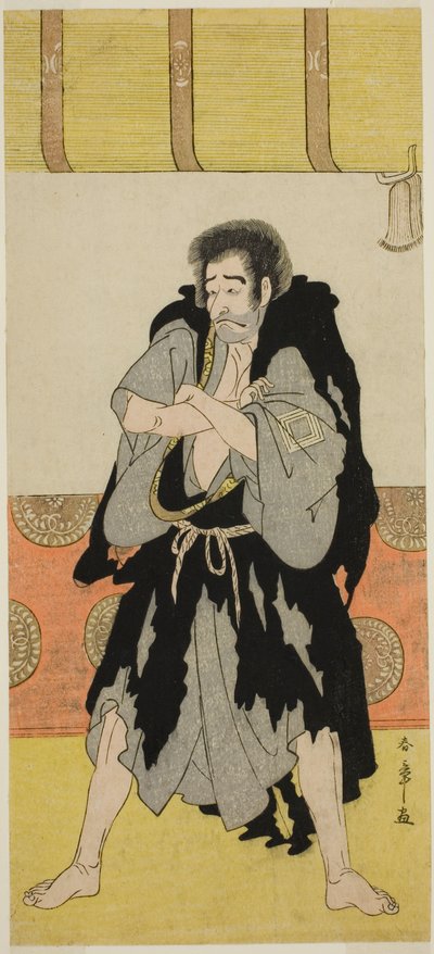 十一月に中村劇場で上演された舞台『おかないひるが児島』は、 作： Katsukawa Shunsho