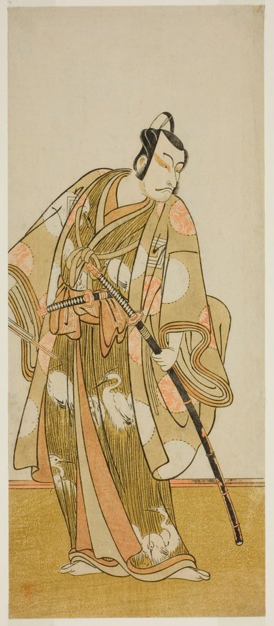 正体不明の俳優 市川團十郎 五代目 作： Katsukawa Shunsho