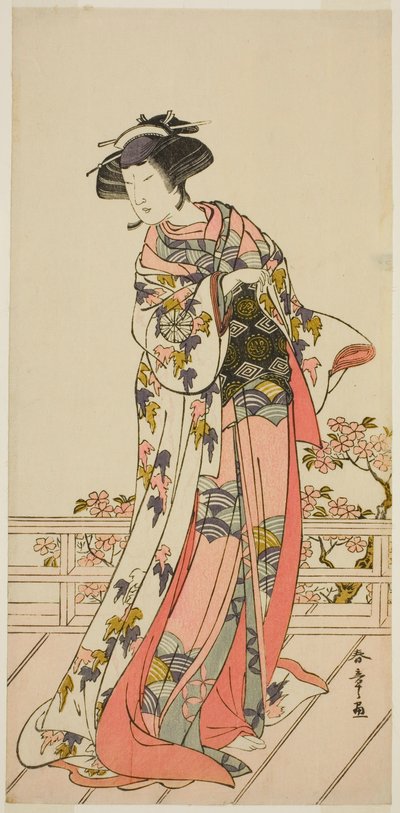 正体不明の俳優中村富十郎初代 作： Katsukawa Shunsho