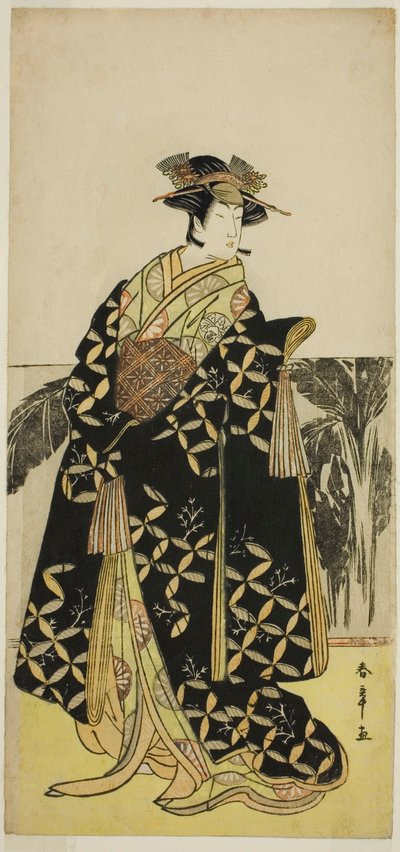 正体不明の俳優中山富三郎初代 作： Katsukawa Shunsho