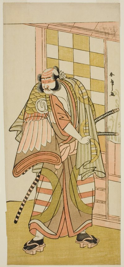 てぇ あｃとｒ 沢村 ソジュろ イイイ あｓ 小林 の 朝比奈 サブロ 員 テェ Ｐァｙ 郭が良い 小町 祖が、 ペｒフォｒめｄ あｔ テェ 中村 テェ宛ｒ 員 テェ せ今ｄ 門ｔｈ、 １７８１ 作： Katsukawa Shunsho