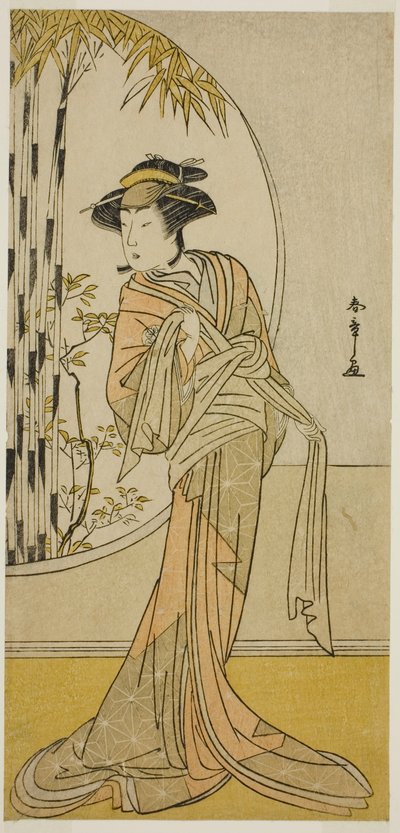 役者 井伊常世 おかる かなでほん忠臣蔵 1779年八月森田座 作： Katsukawa Shunsho