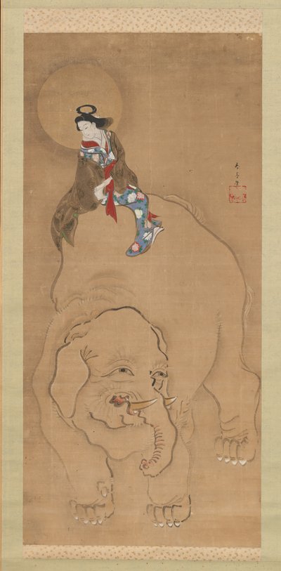 江口の君、18世紀後半から19世紀初頭。 作： Katsukawa Shuntei