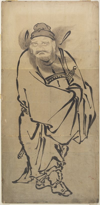 （Sho_ki the Demon Queller）、18世紀半ばから19世紀半ば 作： Katsushika Hokusai