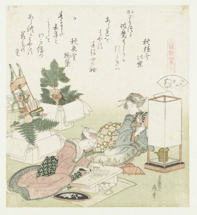 ルーフシェル いたやがい 元禄歌と貝殻の比較（連載タイトル） 元禄化戦懐合 作： Katsushika Hokusai