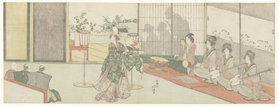 舞踊公演 作： Katsushika Hokusai