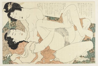 愛し合うカップル アドニス工場（シリーズタイトル） 福寿草（連載タイトル） 作： Katsushika Hokusai