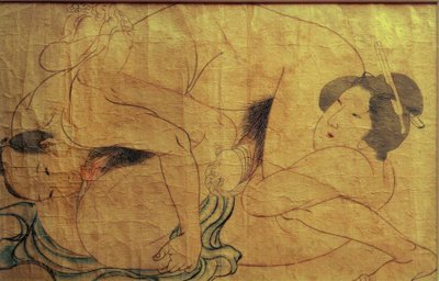 エロシーン 作： Katsushika Hokusai