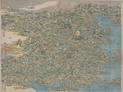  作： 北斎勝鹿