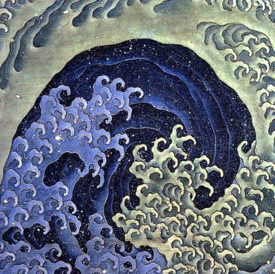 フェミニンウェーブ 作： Katsushika Hokusai