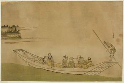 渡船 作： Katsushika Hokusai