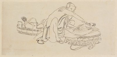 魚屋 作： Katsushika Hokusai