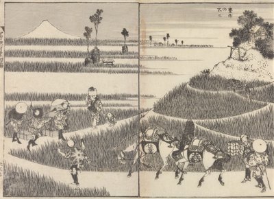 『富士山百景』より 作： 北斎勝鹿