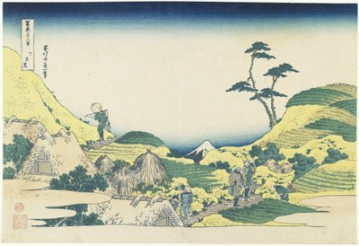 下目黒、1831-1834 作： Katsushika Hokusai