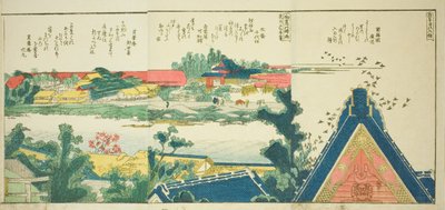 図鑑「絵本隅田川両岸一蘭」より 作： Katsushika Hokusai