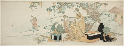 ピクニックパーティー 作： Katsushika Hokusai