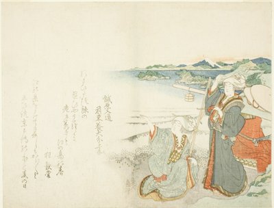 日ｌｇリマげ と 江ノ島 作： Katsushika Hokusai