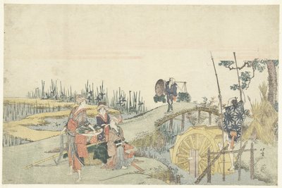 田植え 作： Katsushika Hokusai