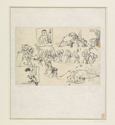  作： Katsushika Hokusai
